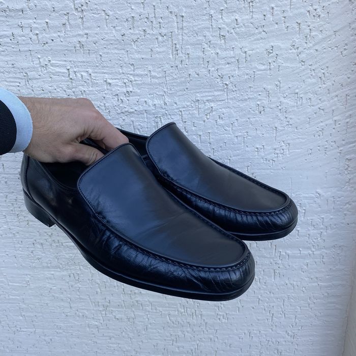 Мужские кожаные туфли, р 44-44,5 Италия