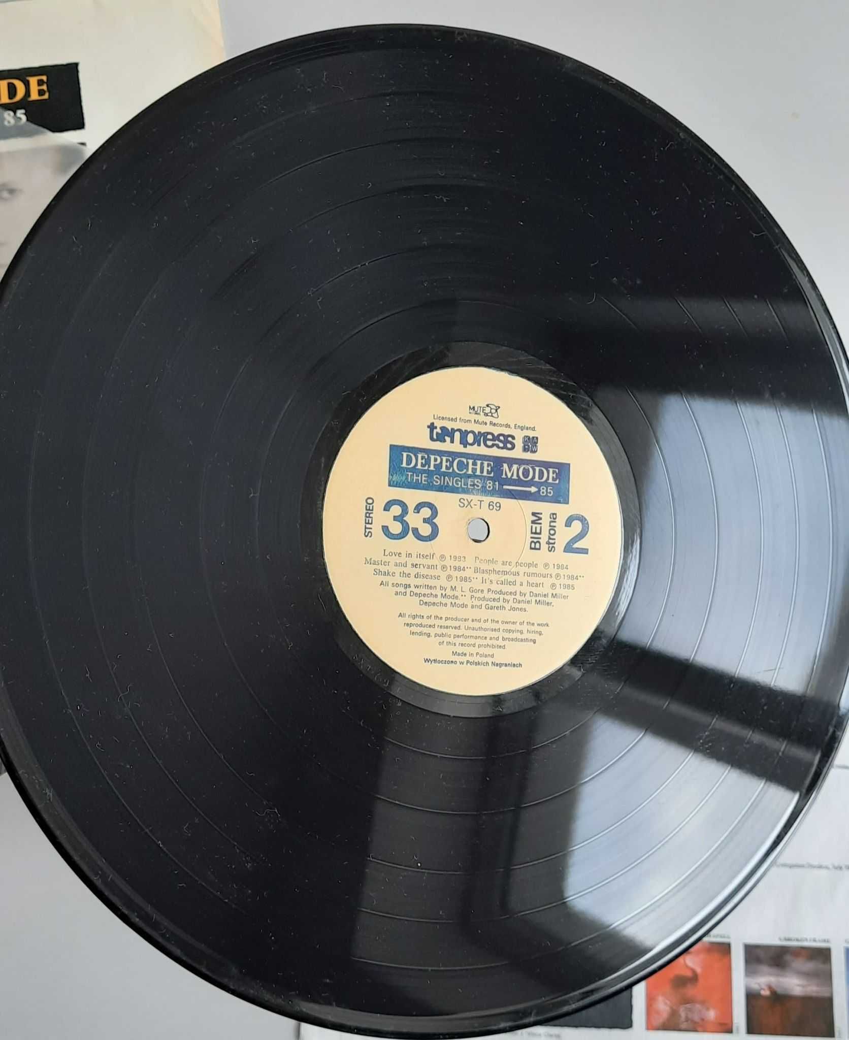 Depeche Mode The Singles 81 - 85 Winyl