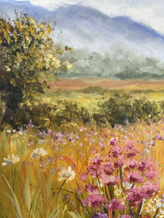 Картина олією Літо