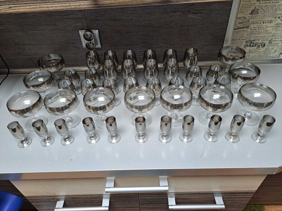 Kieliszki Platynowane Krosno