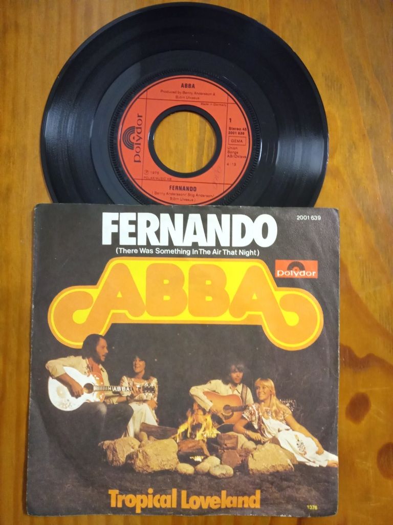 LP single ABBA - fernando