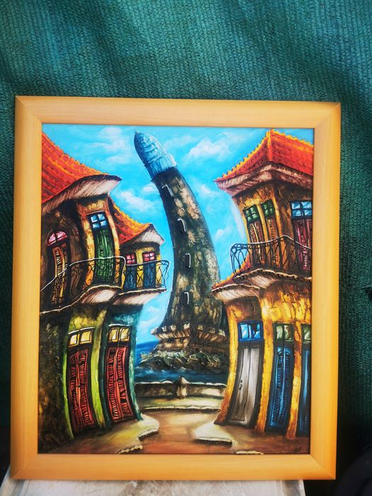 Quadro "O Farol Bailarino"