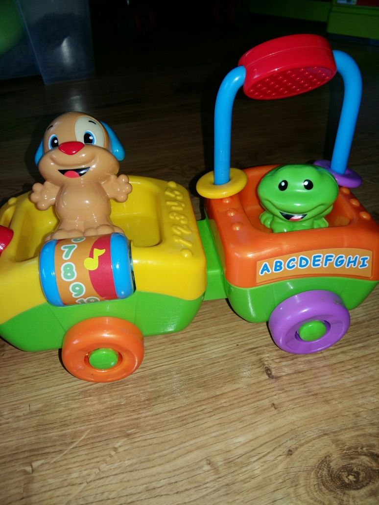 Pociąg z Fisher Price