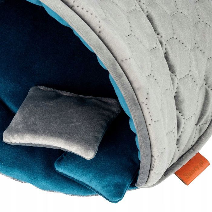 domek legowisko duże posłanie muszla dla gryzonia królika świnki 50x34