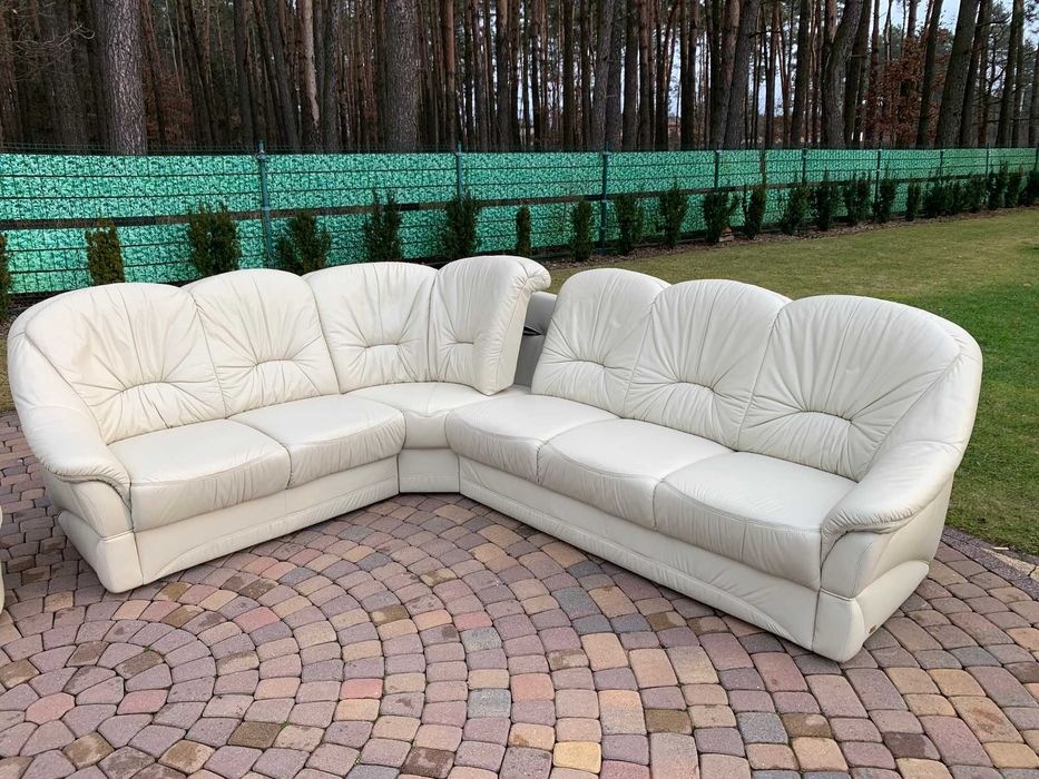 Himolla niemiecki narożnik skóra naturalna 280x230