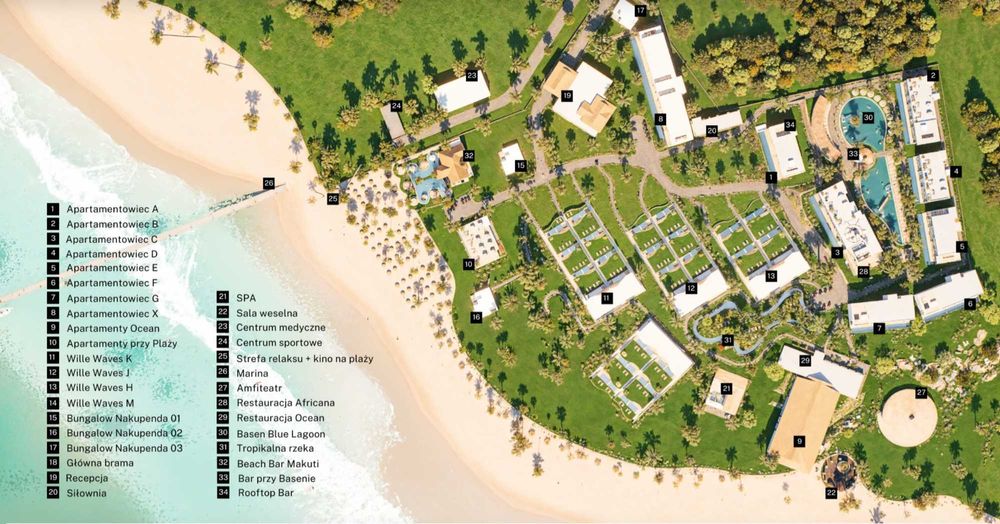 Zanzibar - apartament inwestycyjny - dochód pasywny 20% rocznie