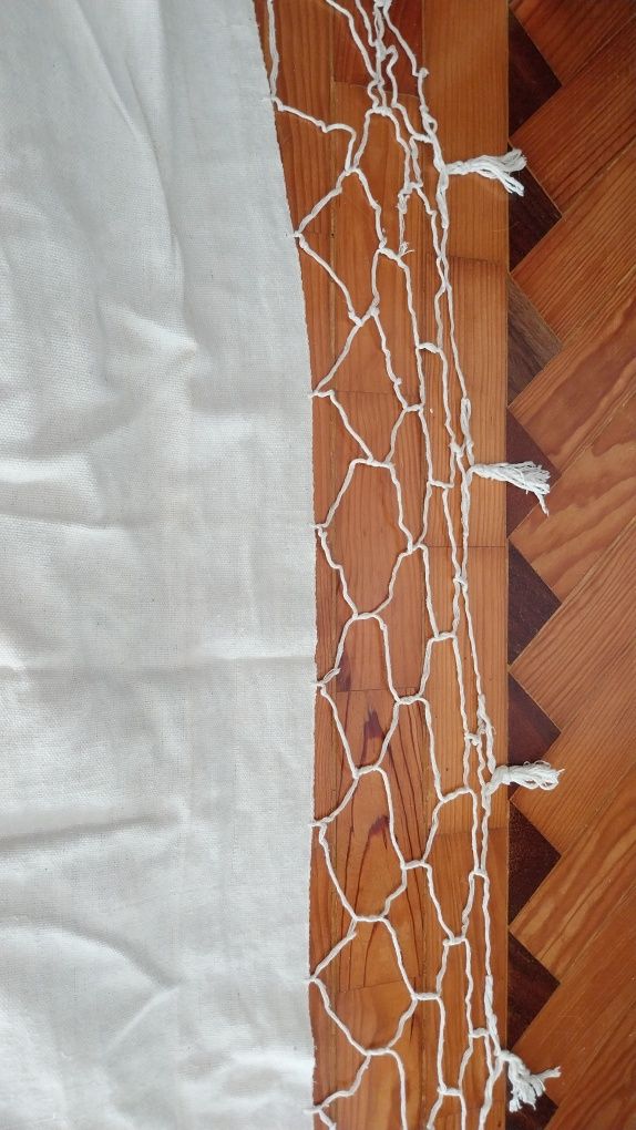 Cama de rede branco doble