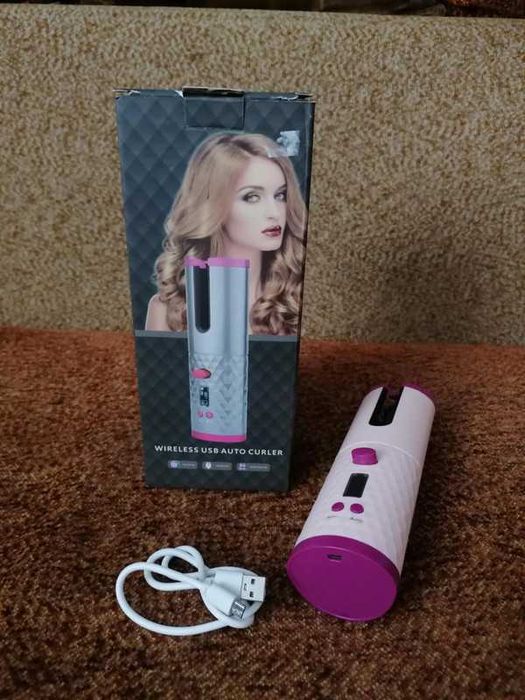 Bezprzewodowa lokówka automatyczna, Nowa, obrotowa