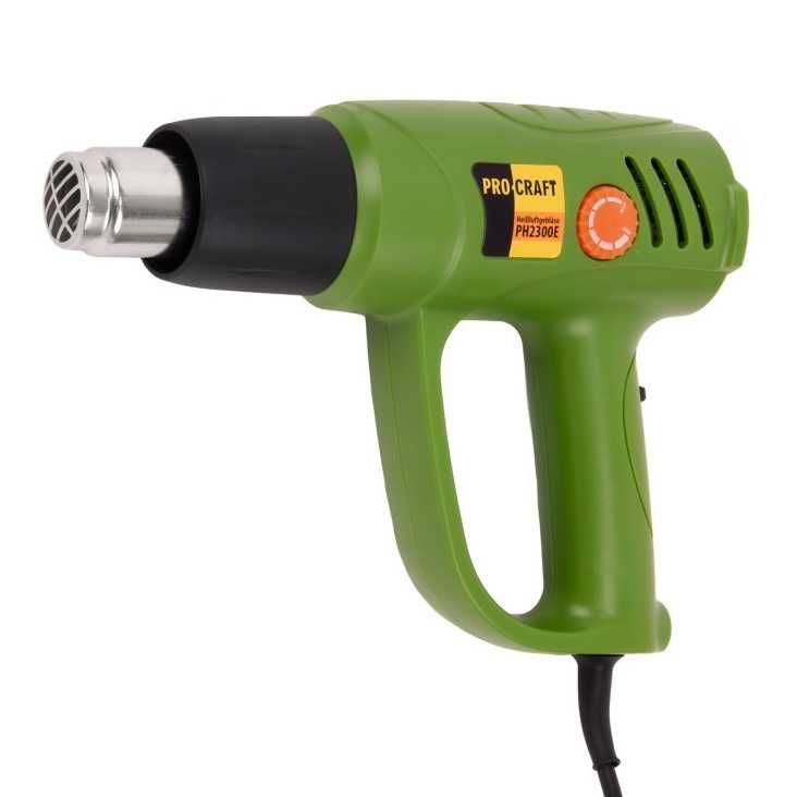 Будівельний фен Procraft PH2300E – 2300Вт, 4 насадки, 2 режими