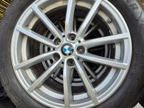 Całe koła BMW 7.5Jx17H2,ET 30,TPMS,opony zimowe 225/50R17 Goodyear RSC