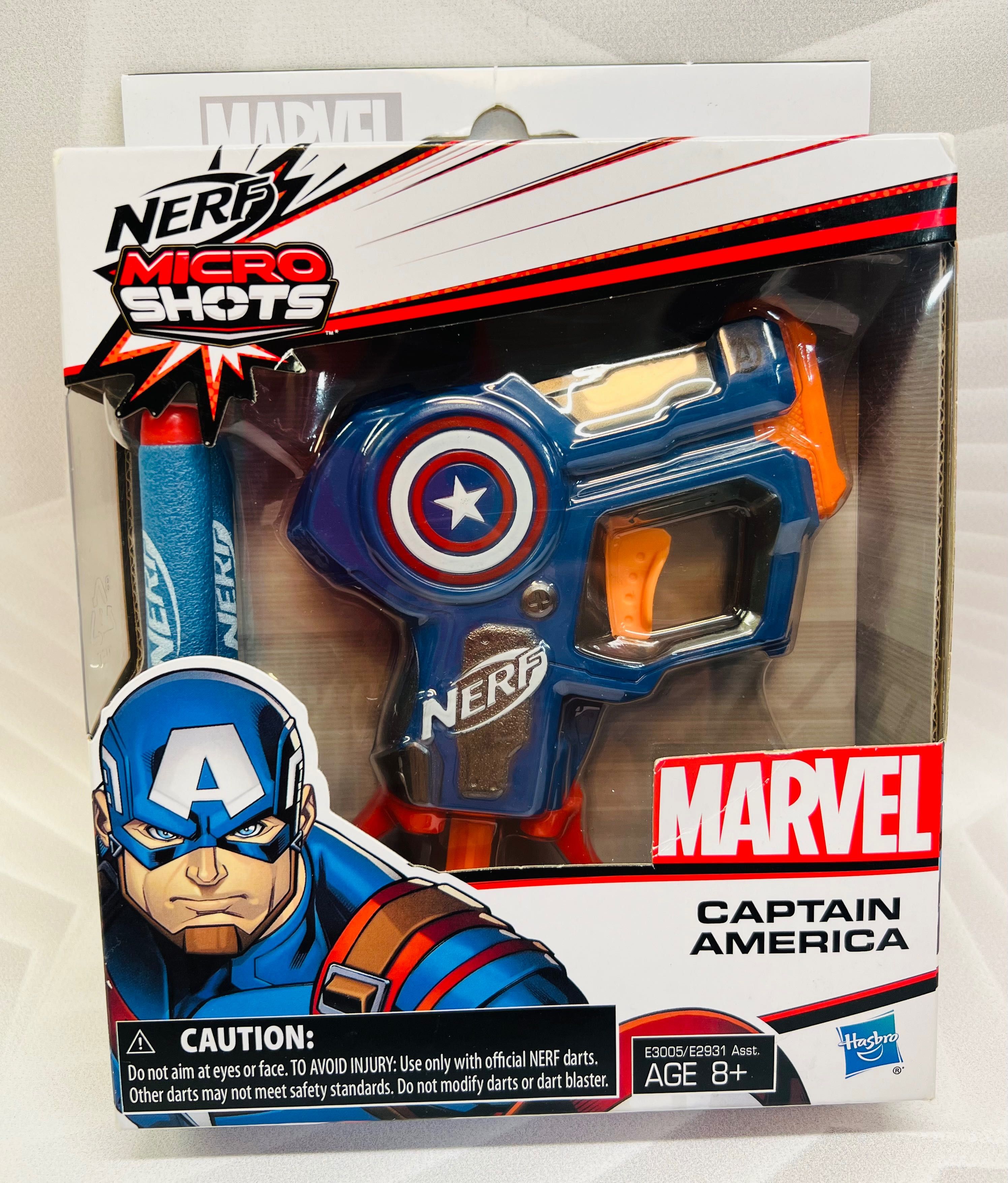 Малий бластер Марвел Капітан Америка NERF Captain America