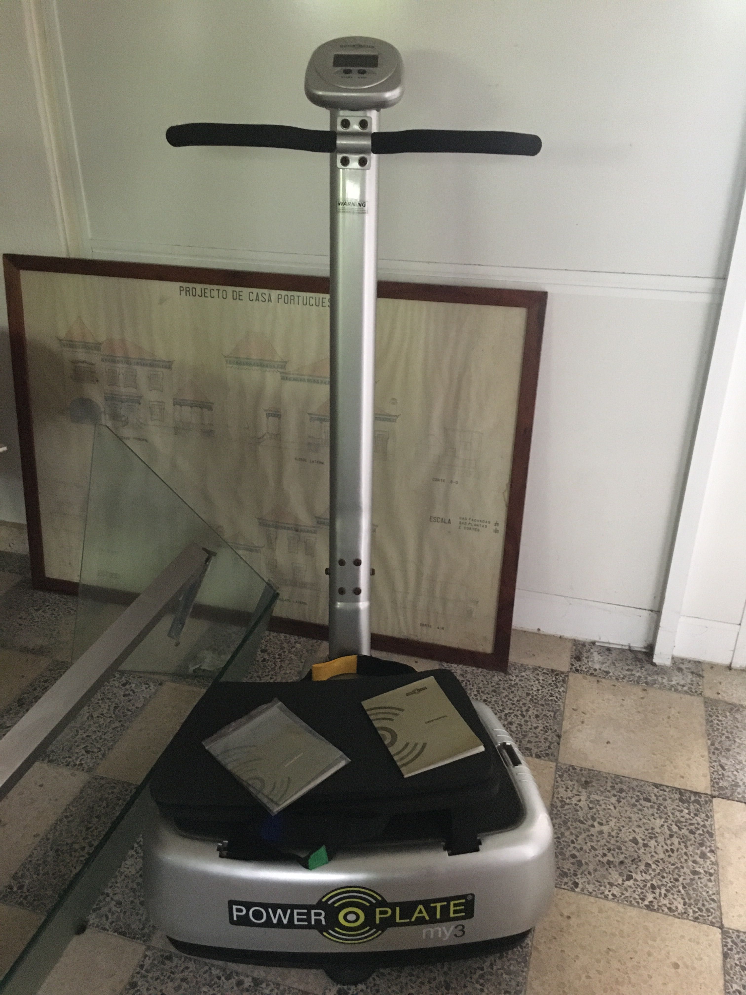 Power Plate my3 Plataforma vibratória de exercício