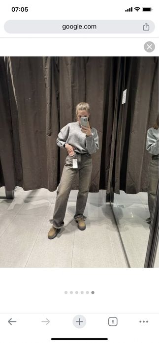 Стильна модель джинсів Zara