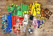 Lego Duplo 9kg mega zestaw Toy Story Dora Auto Kolejka Kubuś Strażacy