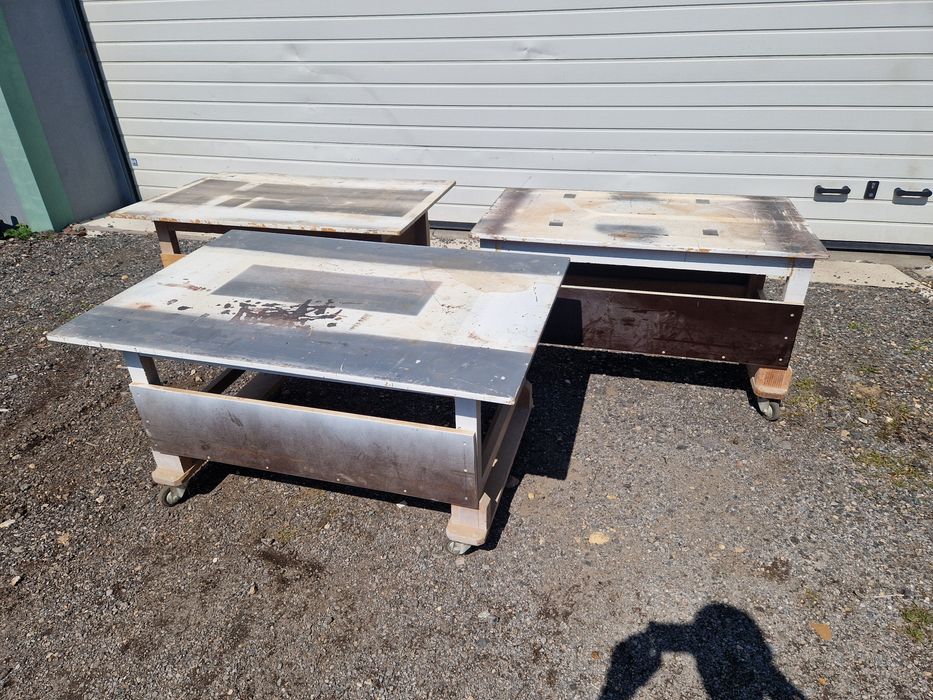 Stół szafka narzędziowa stolik warsztatowy kółka  montażowy roboczy