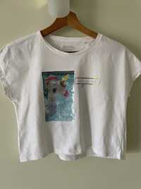 T-shirt jednorożec 158 cm reserved