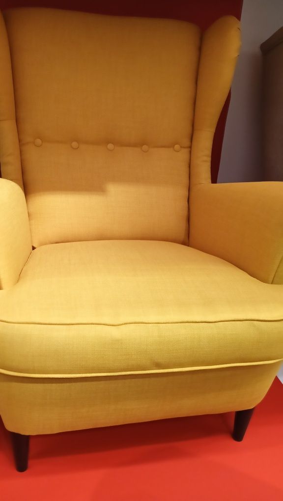 Fotel żółty Ikea