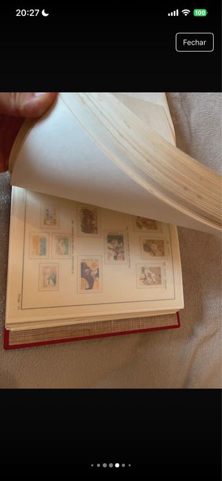 Colecao selos portugal