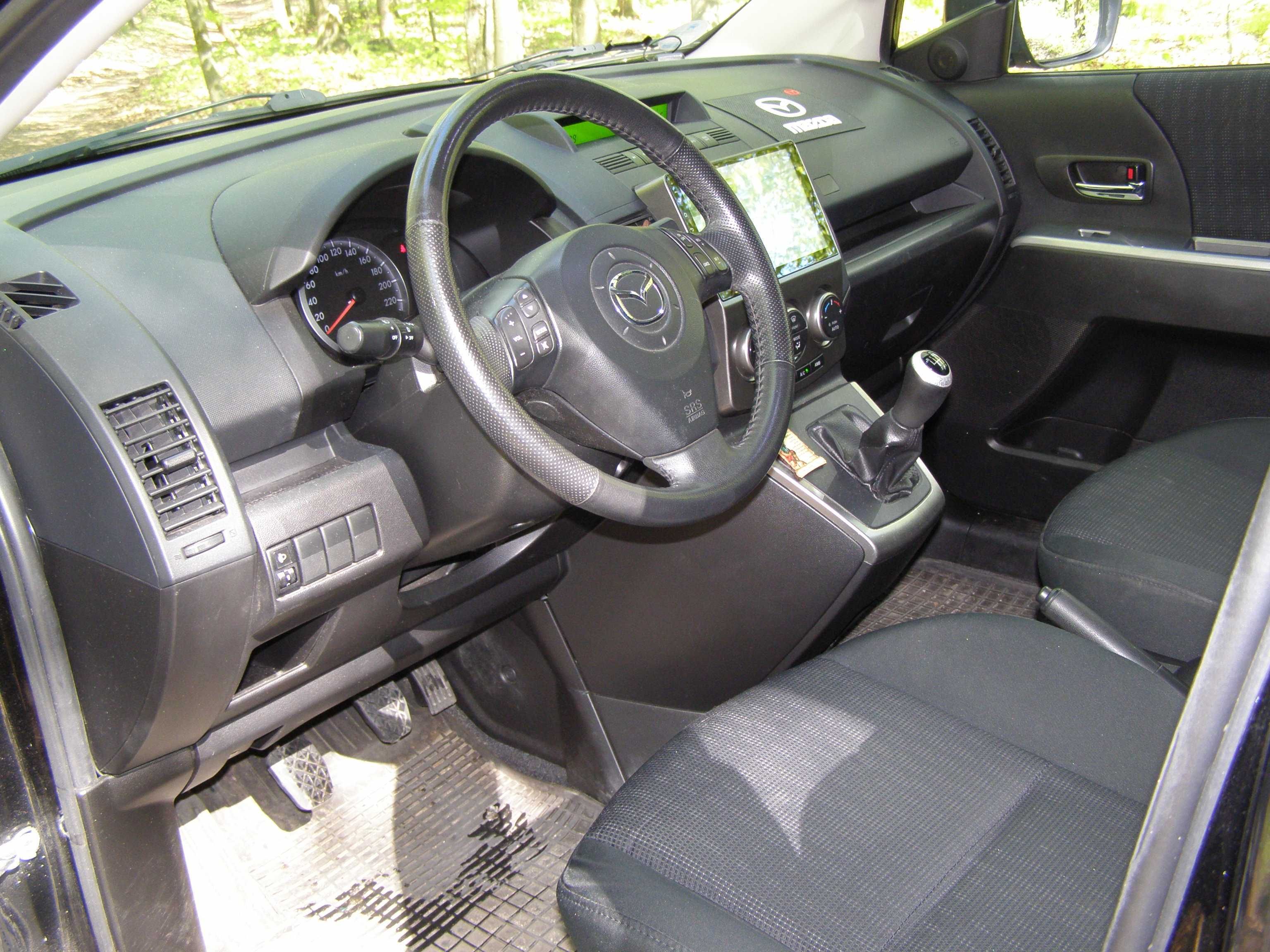 MAZDA 5, 2,0 2009 lift, z Niemiec, ładna, 2 komplety kół, navi, kamera