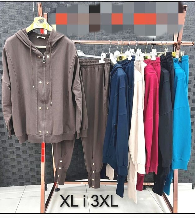 Damski komplet dresowy plus size firmy WAWA