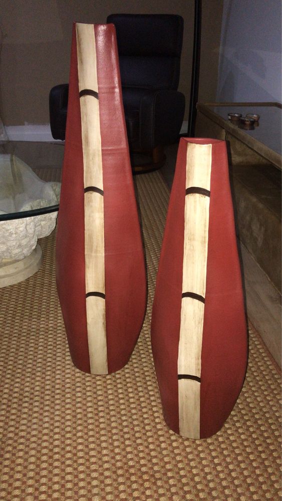 2 x potes decorativos