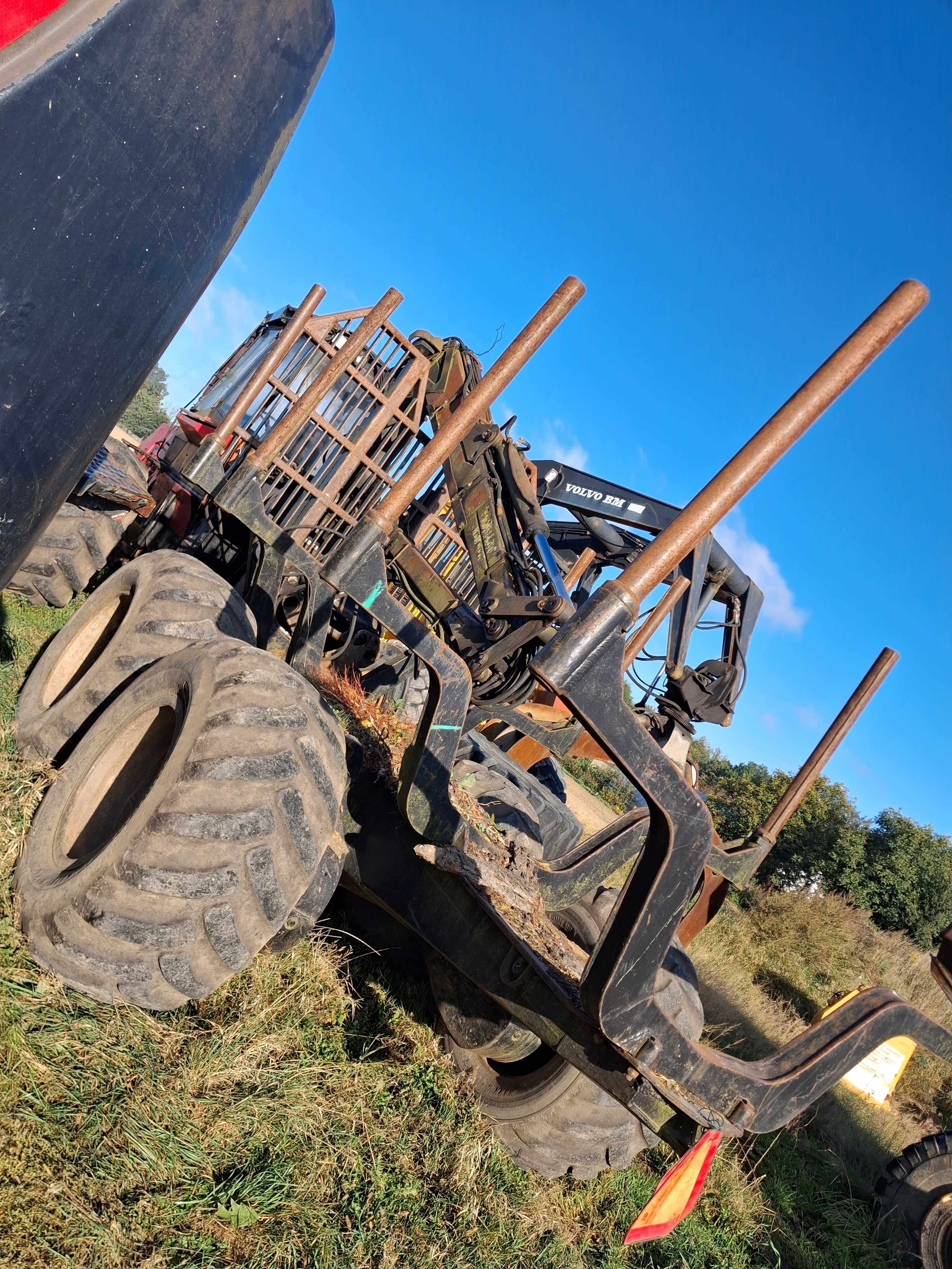 forwarder hds manipulator do drewna 6x6 części forvarder