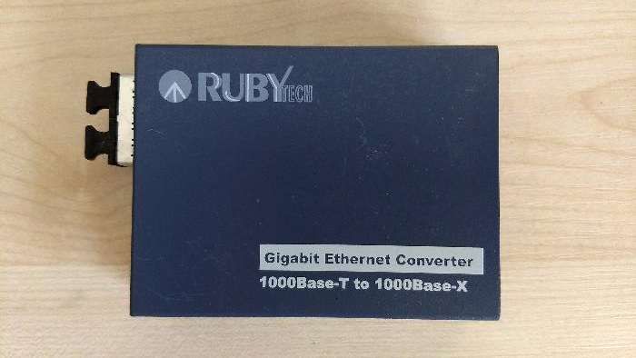 Медиа конвертер  1 Gb    RUBYtech GE-C301    2шт.