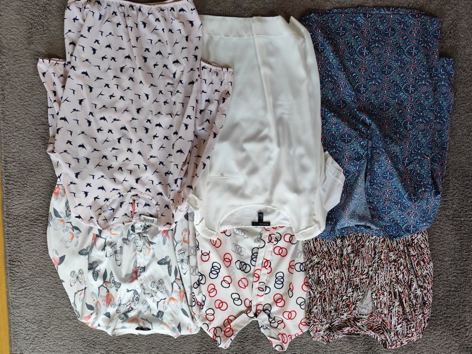 Zestaw 6 bluzek damskich