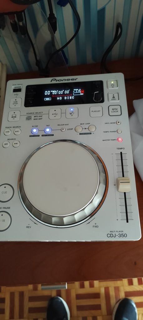Cdj Pioneer 350 branco