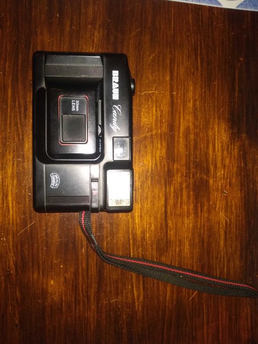 aparat analogowy braun candy retro