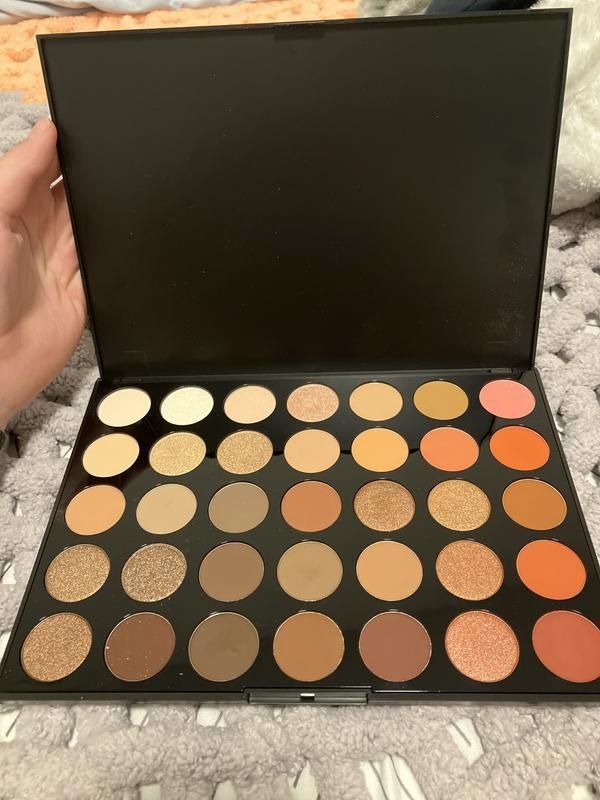 Morphe Brushes, 35O - 35 Color Nature Glow Eyeshadow Palette