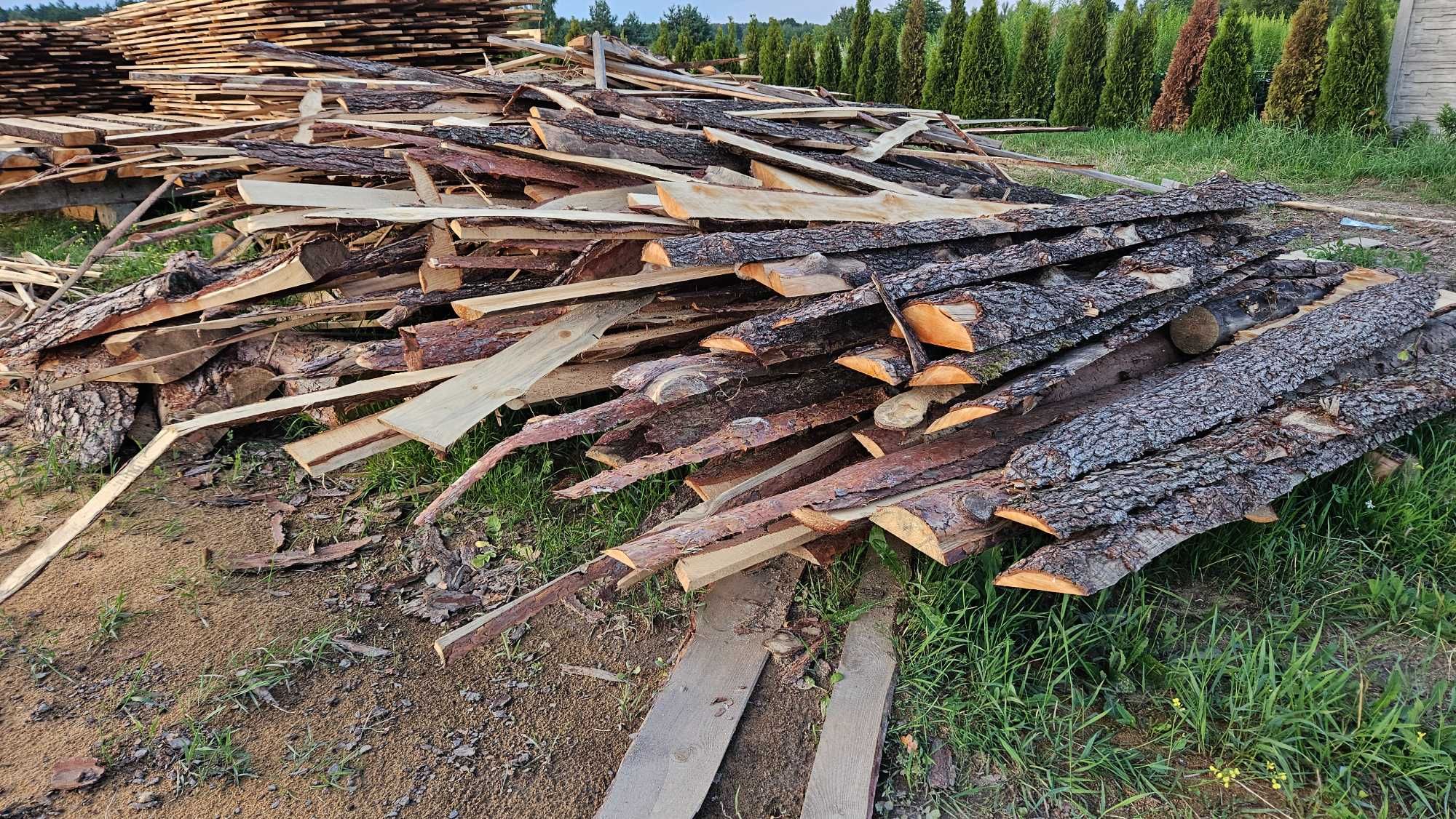 Opóły sosnowe, drewno, opał sosna