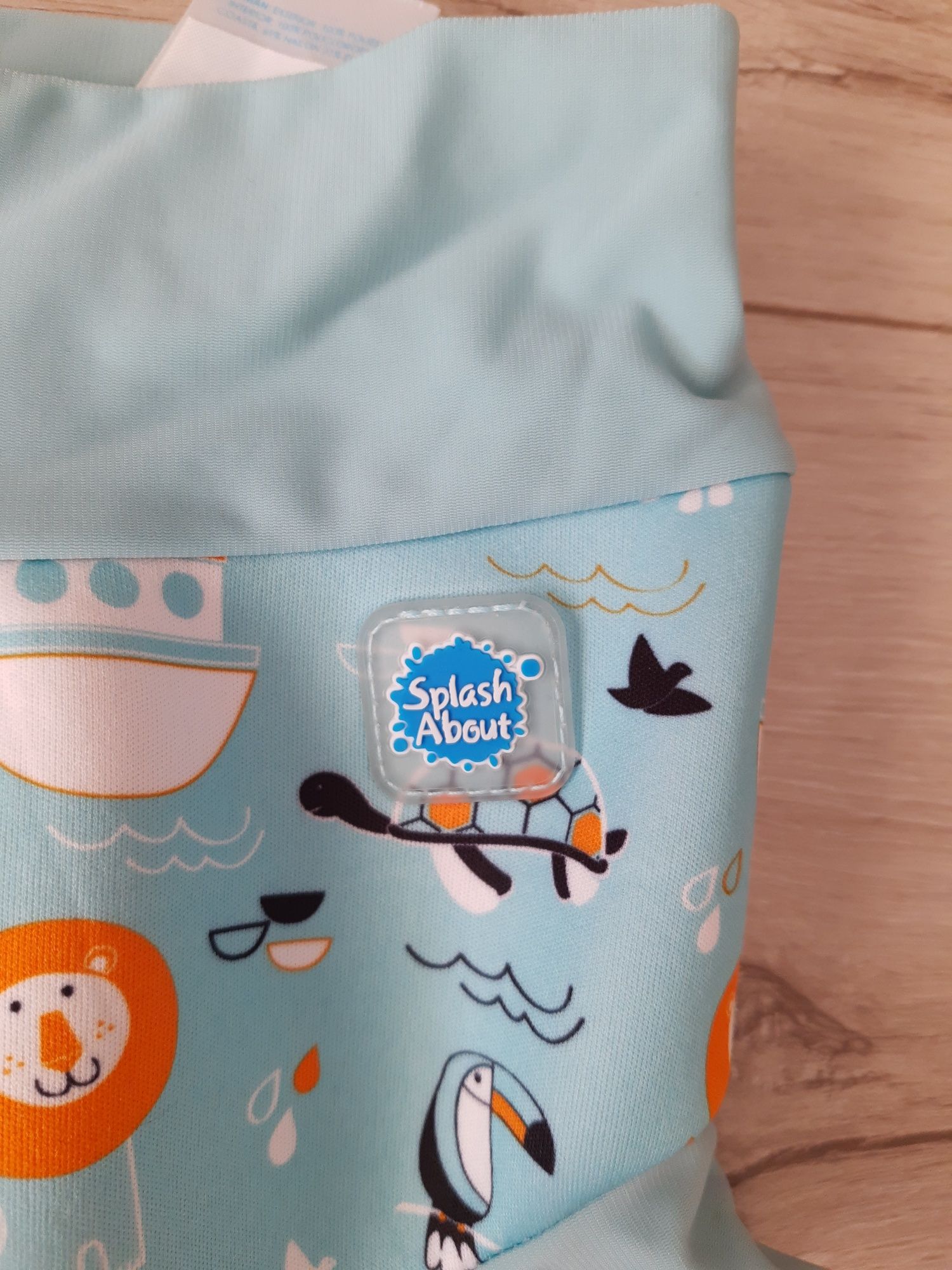 Neoprenowa pieluszka do pływania Happy Nappy Arka Noego r. L 6-12