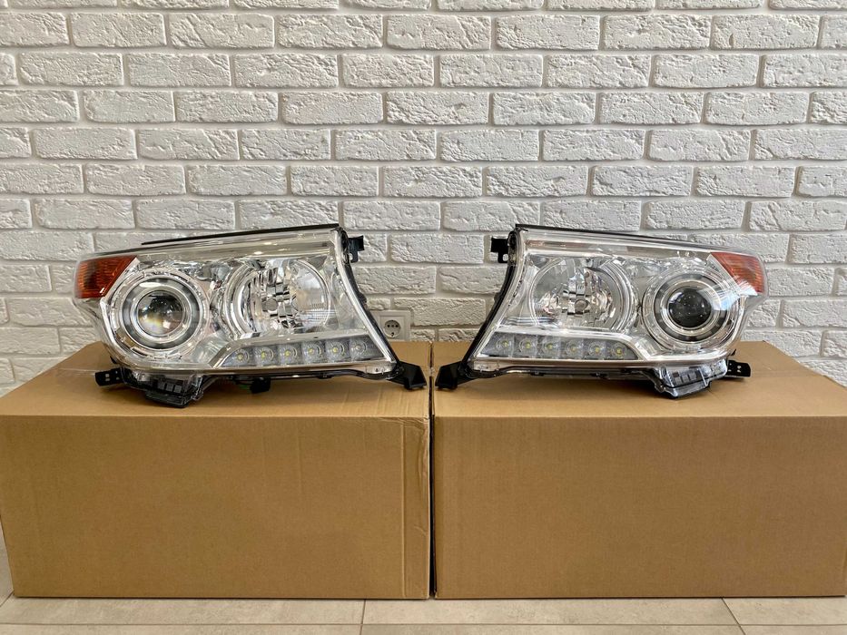 Фари Toyota Land Cruiser 200 фари тойота крузер Full Led рест с 07-25г