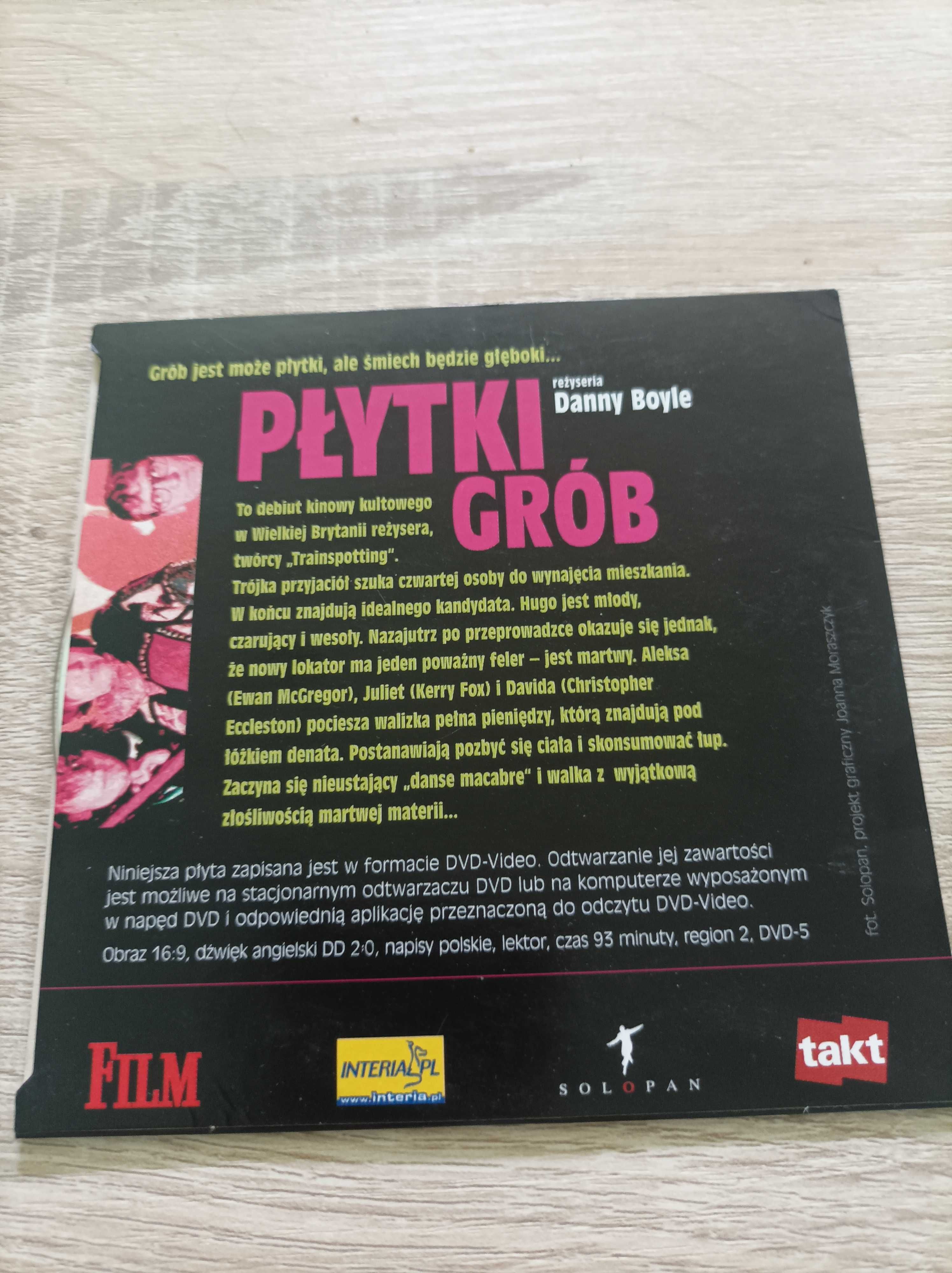 Film DVD Płytki Grób