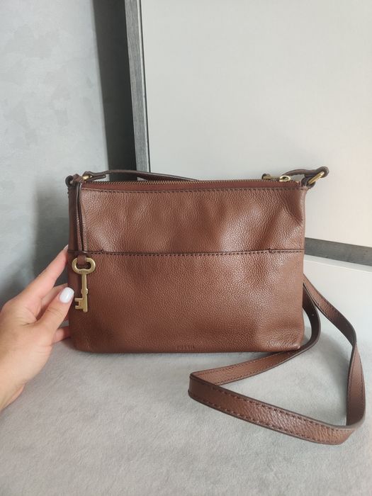 Fossil шкіряна сумка кросбоді