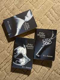 набір книжок  fifty shades of Grey