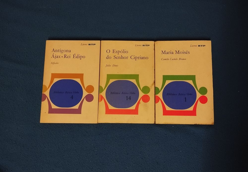 Livros RTP - 3 livros diversos