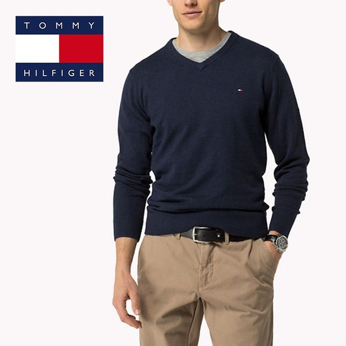 Ідеальний для осені! Чоловічий джемпер/светр Tommy Hilfiger Golf р M-L
