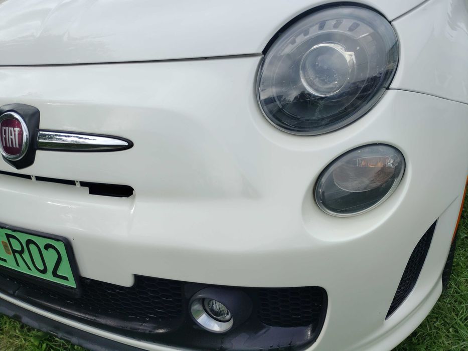 fiat 500e,biała perła, elektryk,transport do klienta  60gr za kilometr