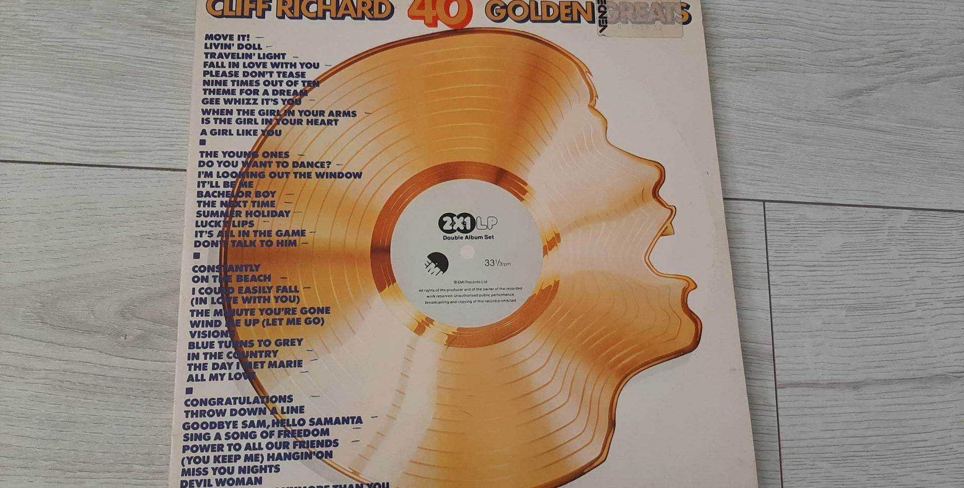 Cliff Richard 40 Golden Greats- płyta winyolwa
