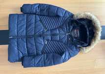 Kurtka damska z kapturem Geographical Norway Expedition, L, granatowa
