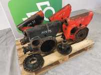 Manitou MT 1337 {Wałek ataku Koło talerzowe Spicer 11X35}