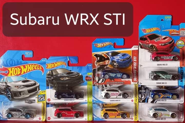 Subaru WRX sti hot wheels