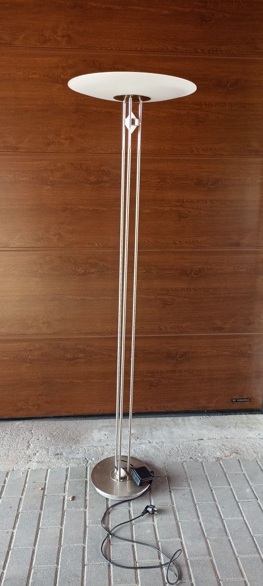 Lampa stojąca LED chrom 180 cm