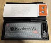 Teclado Mecânico Keychron V1 Q QMK - Fully Assembled (Brown Switches)