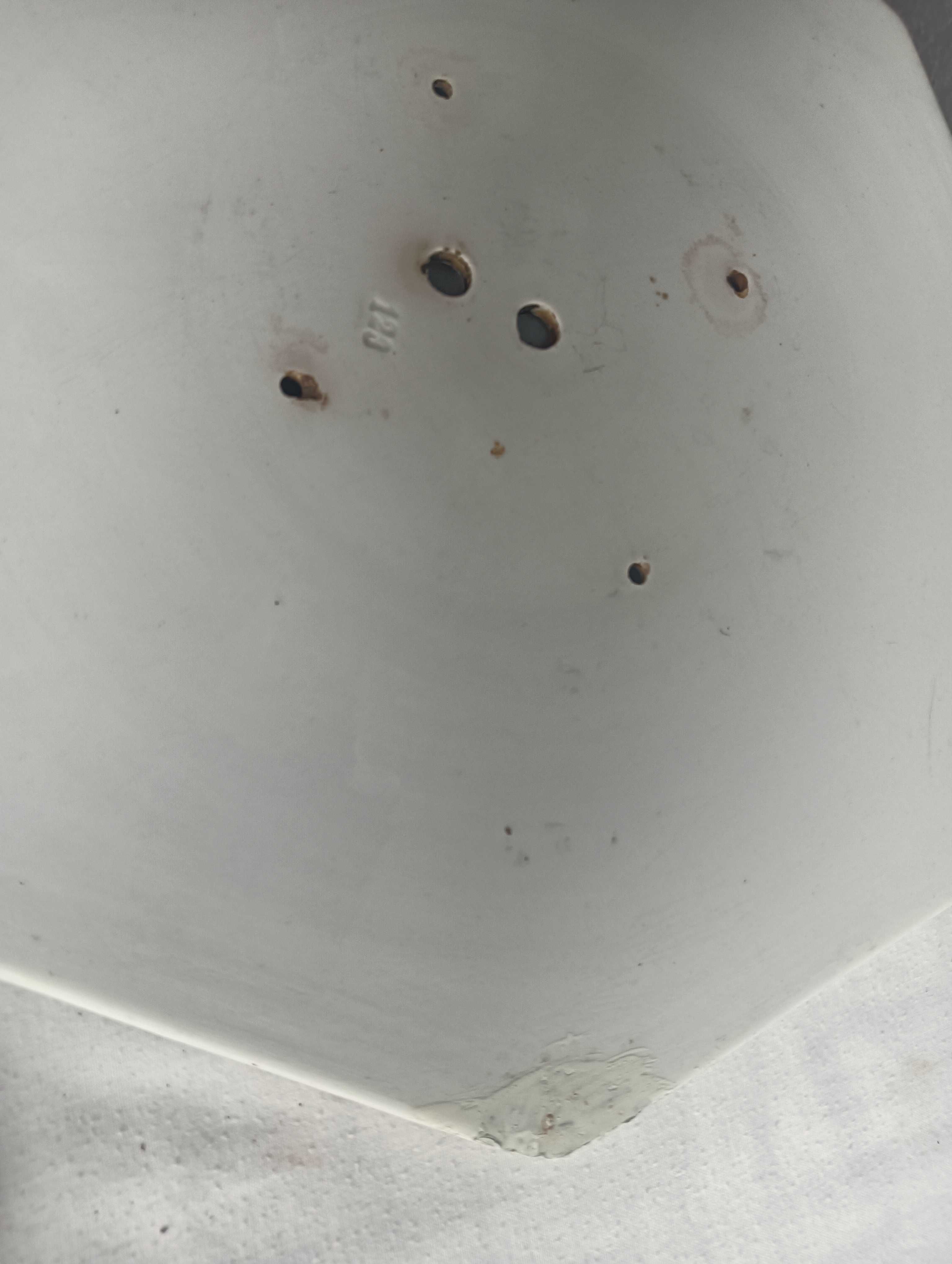 Stare ceramiczne tarcze do zegara
