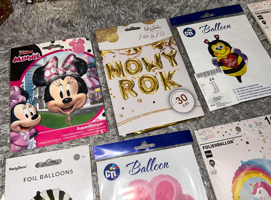 Zestaw  różnych balonów duża ilość