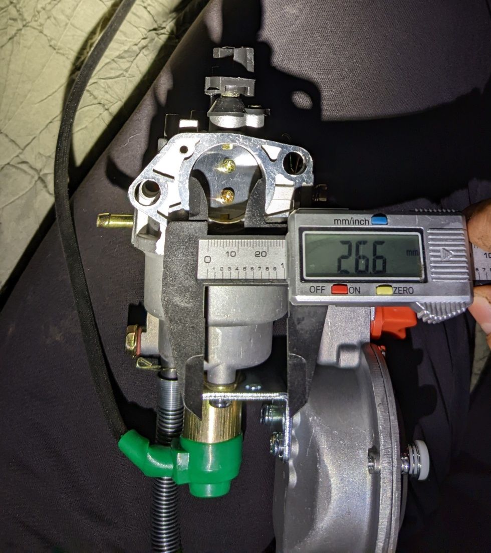 Карбюратор газ/бензин с электроклапаном 4-8 кВТ 188F 190F GX340 GX390