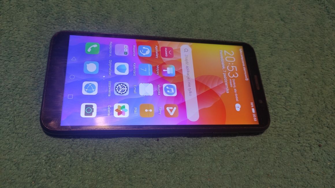 Huawei y5p czarny